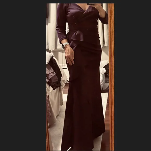 Xscape Lexi Formal Scuba Dress - 8P - Picture 3 of 3